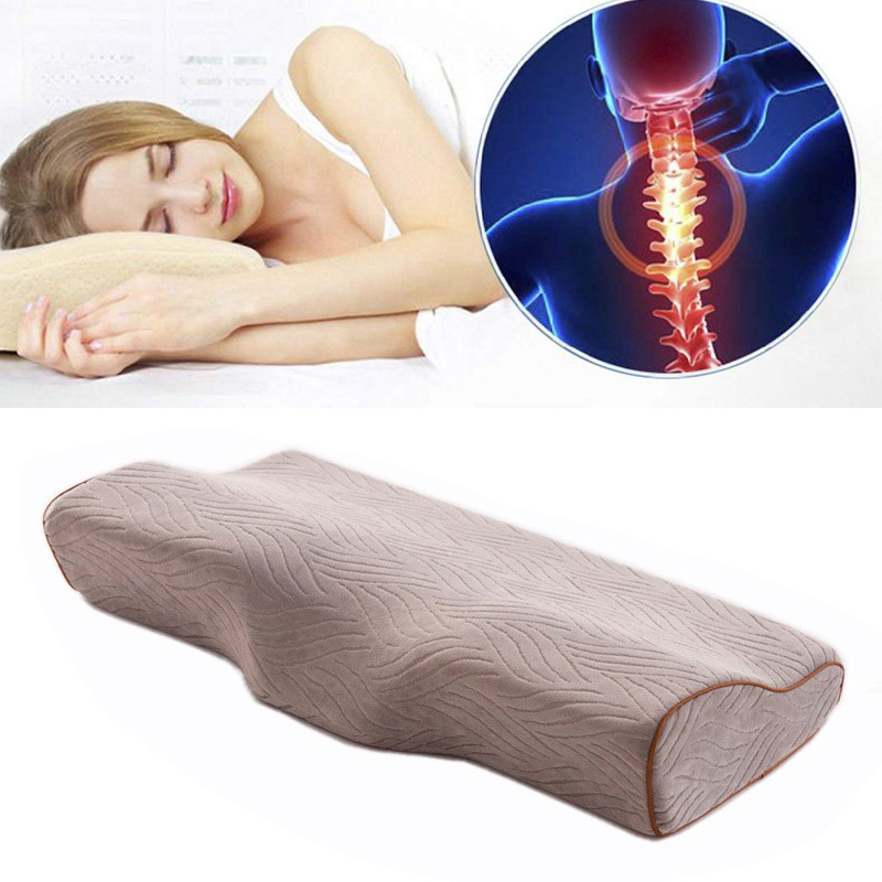 Memory Foam Orthopedic Pillow Neck Pain - ศัลยกรรมกระดูก 50*30 ซม.เครื่องนอนหมอนนวดสำหรับคอ & ป้องกันช้าReboundหน่วยความจำหมอนโฟมหมอนSleeping RELEASE