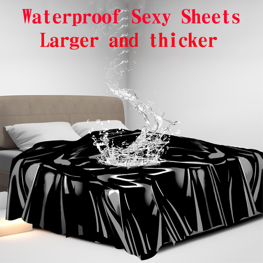 Waterproof Mattress Protector Breathable - ผ้าปูที่นอนกันน้ำ สีดำ สำหรับผู้ใหญ่ ซักได้ ป้องกันการเปื้อน ผ้าปูที่นอนสำหรับคู่รัก