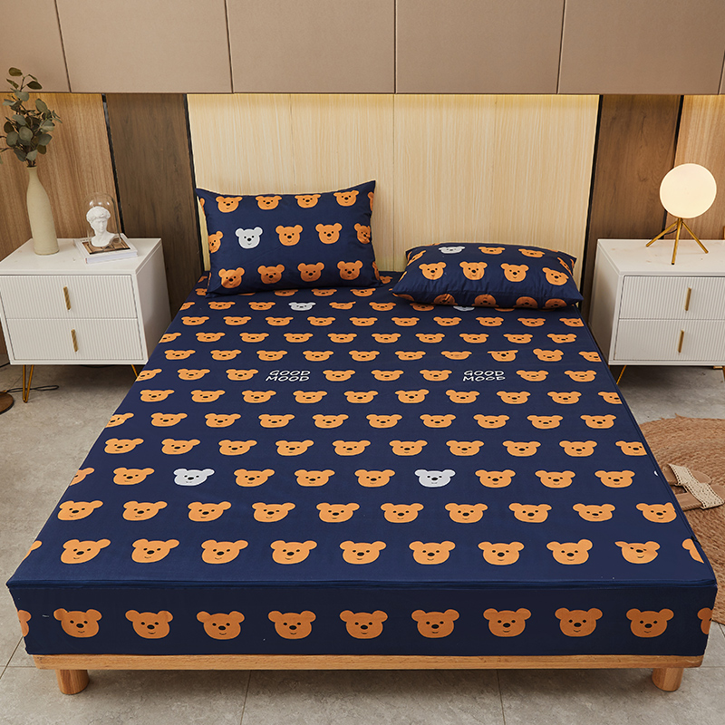 Waterproof Mattress Protector Breathable - ผ้าคลุมฟูกกันน้ำพร้อมซิปเตียง6ด้านกันแมลงแผ่นรองนั่งขนาดเข้ารูปเตียงเด็ก