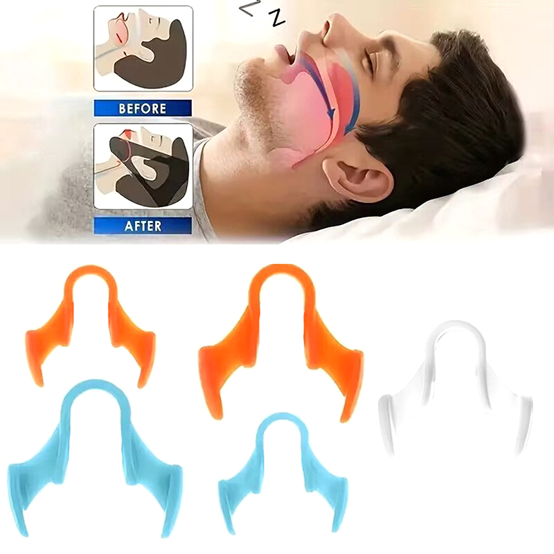 Anti Snore Contour Pillow - ที่หนีบจมูกซิลิโคน 10 ชิ้น อุปกรณ์ป้องกันการกรน ช่วยหายใจสะดวก ลดการกรน
