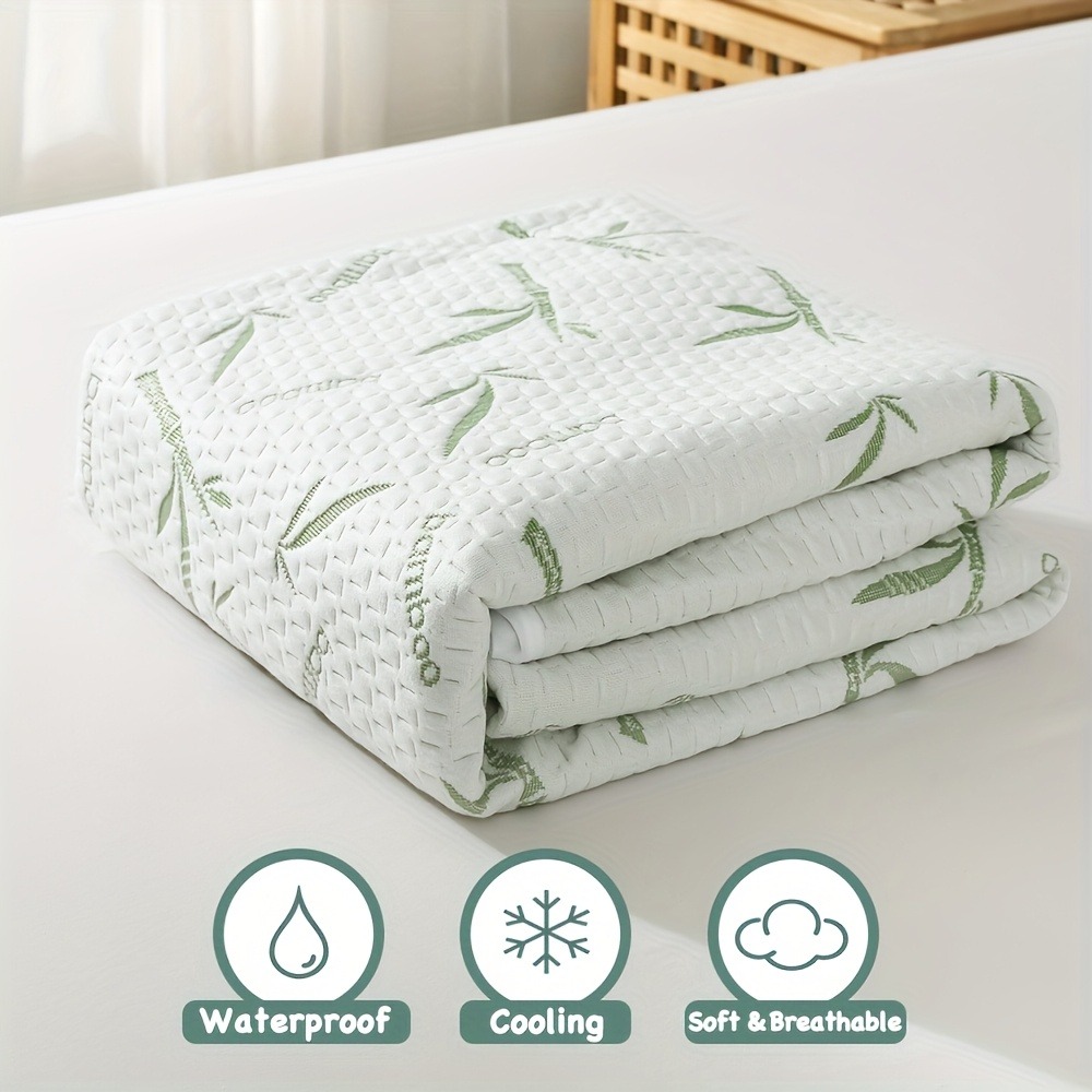 ผ้าคลุมที่นอนใยไผ่กันน้ำ ระบาย - Waterproof Mattress Protector Breathable บทวิจารณ์และราคา