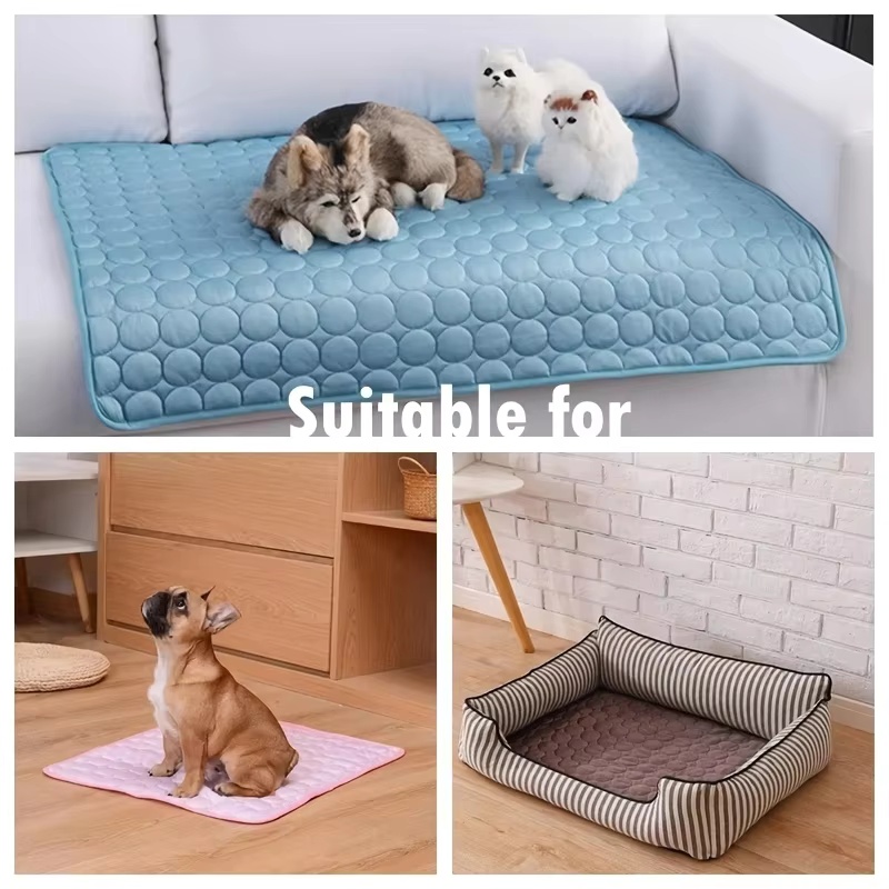 แผ่นรองนอนเย็นสำหรับสัตว์เลี้ย - Cooling Blanket Hot Sleepers บทวิจารณ์และราคา