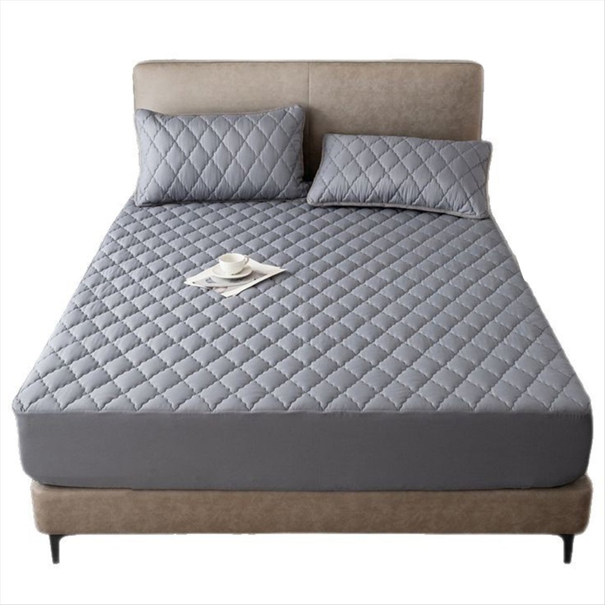 ผ้าปูที่นอนกันน้ำแบบรัดมุม, แผ - Waterproof Mattress Protector Breathable บทวิจารณ์และราคา