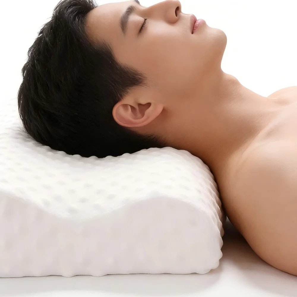 หมอนรองคอเมมโมรี่โฟมปรับระดับไ - Memory Foam Orthopedic Pillow Neck Pain บทวิจารณ์และราคา