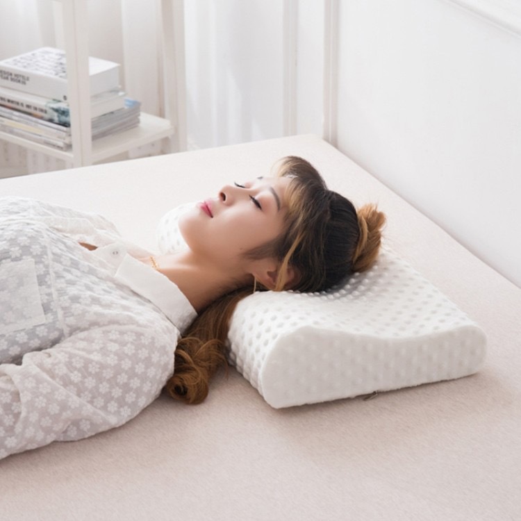 หมอนรองคอเมมโมรี่โฟมปรับระดับไ - Memory Foam Orthopedic Pillow Neck Pain บทวิจารณ์และราคา