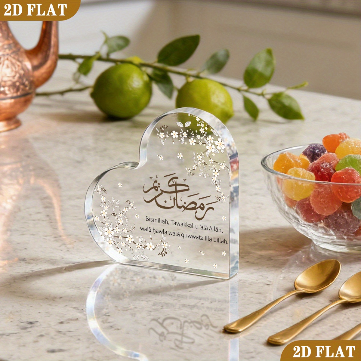 CIFBUY แผ่นอะคริลิก 2D รูปหัวใ - Home Decor บทวิจารณ์และราคา