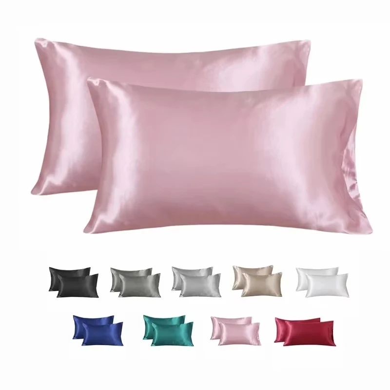 ปลอกหมอนผ้าไหมแท้ 100% ปลอกหมอ - Satin Silk Pillowcase Hair Skin บทวิจารณ์และราคา