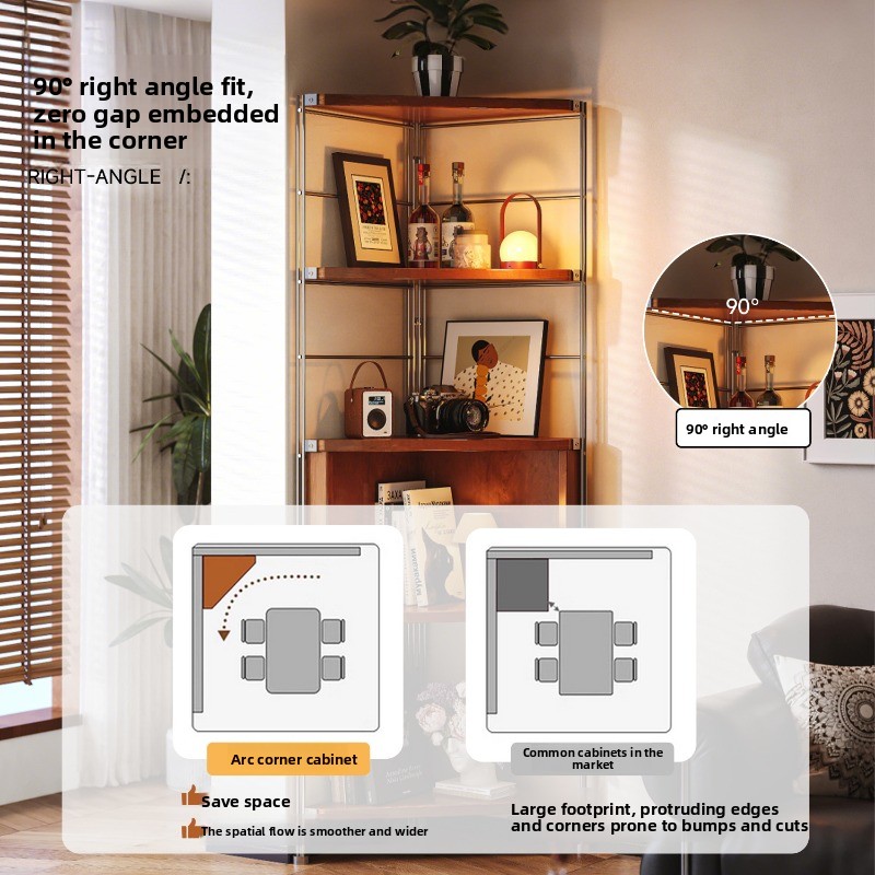 ชั้นวางของเข้ามุมสไตล์ยุคกลาง, - Storage & Organization บทวิจารณ์และราคา